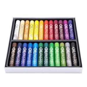 Soft Oil Pastels 24 Color