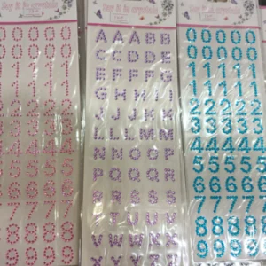Alphabet Sticker