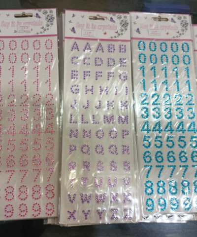 Alphabet Sticker