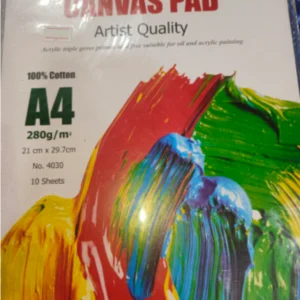A4 Canvas Pad No. 4030 10 Sheets