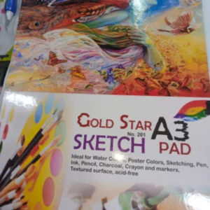 Gold Star Sketch Book A3 No. 201