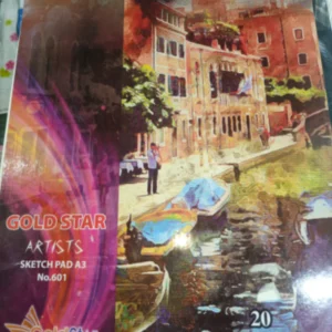 Gold Star Sketch Pad A3 No. 601