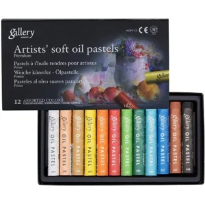 Soft Oil Pastels 12 Color