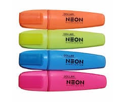 Dollar Highlighter Neon