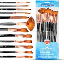 Mix Brush Nylon Hair Set