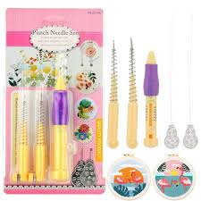 Punch Needle Set Yellow PN-001PK