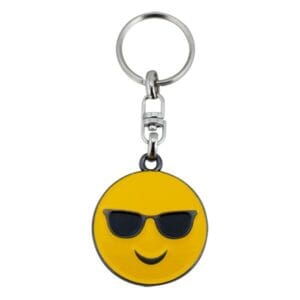 Key Ring Smile Steel