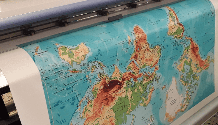 Large Format Map Printing (DHA & MDA)